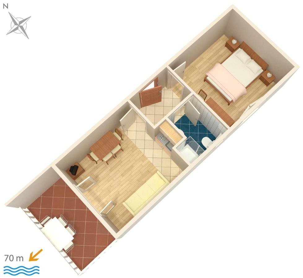 Apartments And Rooms By The Sea Cove Soline, Dugi Otok - 448 Вели Рат Екстериор снимка
