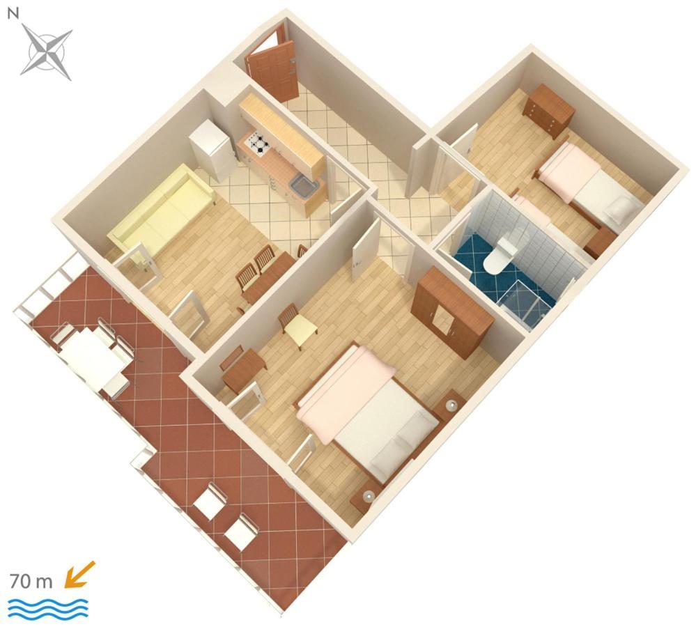 Apartments And Rooms By The Sea Cove Soline, Dugi Otok - 448 Вели Рат Екстериор снимка